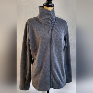 Grey Zip Up Jogger Jacket